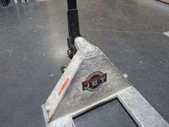 JET 5,000 LB CAPACITY PALLET JACK (DELAYED PICKUP)