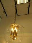 CHANDELIER OR PENDANT AS SHOWN * REFER TO PHOTOS * BUYER RESPONSIBLE FOR REMOVAL - BRING TOOLS AND LADDER AS ITEMS ARE CEILING MOUNTED 12'-14' CEILING HEIGHT*
