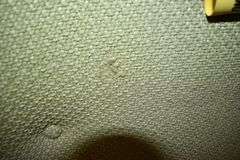 UPHOLSTERED SETTEE AS SHOWN - APPROX. 60" X 25" X 43"