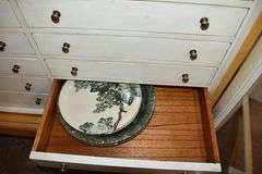 WOOD DISPLAY CASE WITH GLASS DOORS AS SHOWN - APPROX. 41" X 20" X 80"