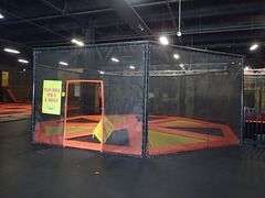 Octagon Trampoline Area