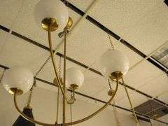 CHANDELIER OR PENDANT AS SHOWN * REFER TO PHOTOS * BUYER RESPONSIBLE FOR REMOVAL - BRING TOOLS AND LADDER AS ITEMS ARE CEILING MOUNTED 12'-14' CEILING HEIGHT*