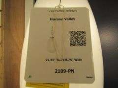 CHANDELIER OR PENDANT AS SHOWN * REFER TO PHOTOS * BUYER RESPONSIBLE FOR REMOVAL - BRING TOOLS AND LADDER AS ITEMS ARE CEILING MOUNTED 12'-14' CEILING HEIGHT*