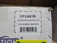 LOT, (2) ASSORTED CEILING FANS - (1) FP240-OB AND (1) FP3050