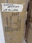 LOT OF APPROX. (14) BOXES OF ASSORTED LIGHTING PRODUCTS, CHANDELIER, WALL LIGHTS, FRAMES, ETC.