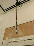 CHANDELIER OR PENDANT AS SHOWN * REFER TO PHOTOS * BUYER RESPONSIBLE FOR REMOVAL - BRING TOOLS AND LADDER AS ITEMS ARE CEILING MOUNTED 12'-14' CEILING HEIGHT*