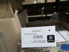 CONTENTS OF SHELF, ASSORTED WAC LIGHTING PRODUCTS, LED'S, BULBS, STRIP LIGHTS, ETC.