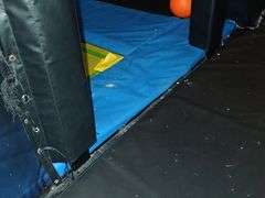 Dodgeball Trampoline Zone Approx. 50' X 25' X 12.5'