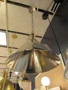 CHANDELIER OR PENDANT AS SHOWN * REFER TO PHOTOS * BUYER RESPONSIBLE FOR REMOVAL - BRING TOOLS AND LADDER AS ITEMS ARE CEILING MOUNTED 12'-14' CEILING HEIGHT*