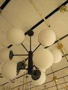 CHANDELIER OR PENDANT AS SHOWN * REFER TO PHOTOS * BUYER RESPONSIBLE FOR REMOVAL - BRING TOOLS AND LADDER AS ITEMS ARE CEILING MOUNTED 12'-14' CEILING HEIGHT*