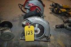 (2) SKILSAWS AS SHOWN, 110-V