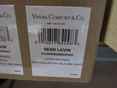 LOT OF (4) BOXES, (2) VISUAL COMFORT FAN COLLECTION SEAN LAVIN 3CLNSM60BBSWWO, (1) MAIN STREET QUORUM 52" WET LISTED MATTE BLACK FAN WITH (5) MATTE BLACK SMOOTH ABS BLADES, (1) VISUAL COMFORT FAN COLLECTION SEAN LAVIN 3CLNSM52BBSWWO