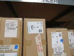 LOT, ASSORTED KICHLER ITEMS INCLUDING 45495BK. (1) 43998BK, (2) 43997BK, (2) 4396, (2) 52633C9Z AND (1) 43846