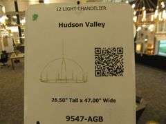 CHANDELIER OR PENDANT AS SHOWN * REFER TO PHOTOS * BUYER RESPONSIBLE FOR REMOVAL - BRING TOOLS AND LADDER AS ITEMS ARE CEILING MOUNTED 12'-14' CEILING HEIGHT*