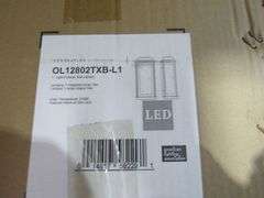 (1) SKID OF APPROX. (21) BOXES OF GENERATION LIGHTING PRODUCTS, (2) LARGE PENDANTS #CP1246WGV, (12) 4-LIGHT VANITIES #VS24304SN, (5) CHIMNEY PENDANT #P1348PN, (1) 4-LIGHT VANITY #VS24704SN & (1) 1-LIGHT OUTDOOR WALL LANTERN #OL12802TXB-L1