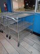 Seville Classics Metal NSF Cart w/ Three Shelves **sold 4X the money**