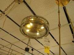 CHANDELIER OR PENDANT AS SHOWN * REFER TO PHOTOS * BUYER RESPONSIBLE FOR REMOVAL - BRING TOOLS AND LADDER AS ITEMS ARE CEILING MOUNTED 12'-14' CEILING HEIGHT*