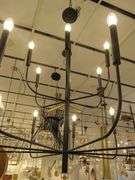 CHANDELIER OR PENDANT AS SHOWN * REFER TO PHOTOS * BUYER RESPONSIBLE FOR REMOVAL - BRING TOOLS AND LADDER AS ITEMS ARE CEILING MOUNTED 12'-14' CEILING HEIGHT*