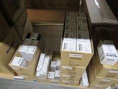 CONTENTS OF SHELF, APPROX. (40) BOXES OF ASSORTED BULBRITE LIGHT BULBS