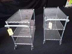 Seville Classics Metal NSF Cart w/ Three Shelves **sold 2X the money**