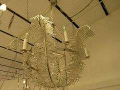 CHANDELIER OR PENDANT AS SHOWN * REFER TO PHOTOS * BUYER RESPONSIBLE FOR REMOVAL - BRING TOOLS AND LADDER AS ITEMS ARE CEILING MOUNTED 12'-14' CEILING HEIGHT*