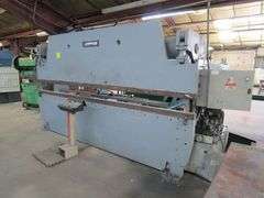 ACCURPRESS PRESS BRAKE MDL. 710012, S/N 5138, 100-TON CAPACITY, 1' BED LENGTH, 230V, 3-PHASE, W/ETS CONTROLS