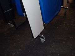 Mobile Bench Cafeteria Table 12'