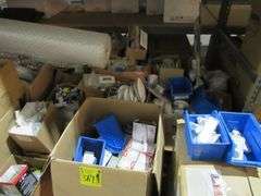 LOT OF APPROX. (45) BOXES ASSORTED RETURN LIGHTING/FIXTURE ITEMS