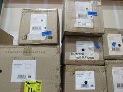 LOT, (16) GENERATION LIGHTING PRODUCTS, (1) LARGE 5-LIGHT LANTERN #5334105EN-848, (1) 2-LIGHT PENDANT #65086EN3-715, (1) 1-LIGHT PENDANT #6692101-848, (2) 2-LIGHT VANITY #AEV1002PN, (2) 3-LIGHT WALL/BATH LIGHT #40011-773, (2) 1-LIGHT WALL SCONCE #CW1001BBS, (2) 1-LIGHT MINI PENDANT #6177101EN3-848, (1) 3-LIGHT OUTDOOR WALL LANTERN #CO1223HTCP, (2) 18" PICTURE LIGHTS #CW1192BBS, (1) TASK SCONCE #TW1061BBS & (1) 1-LIGHT PENDANT #P1511DWK/SGM