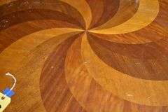 WOOD ROUND TABLE AS SHOWN - APPROX. 48" X 36"