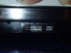 Star Mfg. Hot Dog Broiler Model 174-BA