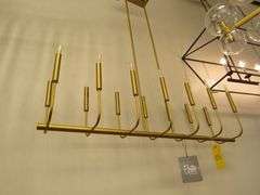 CHANDELIER OR PENDANT AS SHOWN * REFER TO PHOTOS * BUYER RESPONSIBLE FOR REMOVAL - BRING TOOLS AND LADDER AS ITEMS ARE CEILING MOUNTED 12'-14' CEILING HEIGHT*