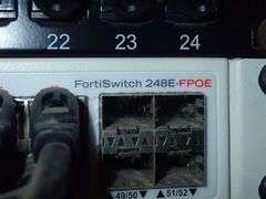 Floor Mounted Network Rack w/ Equipment