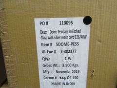 LOT, (1) PL-012G, 6" ELO LED NELOCAC-6R30W, (1) 8-LIGHT 309NO8HG AND (1) 3-LIGHT 340BO3SN