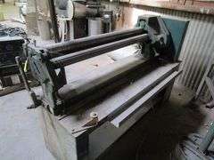 TENN SMITH PLATE ROLL MDL. SR48P, S/N 13348, 16 GA, SOFT STEEL