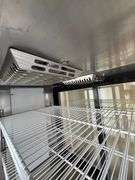 2011 MOD-U-SERVE MCT-FT3 MODULAR COUNTER W/ ATLAS METAL WCPT-3 REFRIGERATED PASS THROUGH DISPLAY CASE