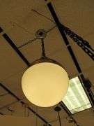 CHANDELIER OR PENDANT AS SHOWN * REFER TO PHOTOS * BUYER RESPONSIBLE FOR REMOVAL - BRING TOOLS AND LADDER AS ITEMS ARE CEILING MOUNTED 12'-14' CEILING HEIGHT*