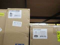 LOT, (8) ASSORTED QUOIZEL ITEMS - (3) WVR8406EK, (1) WVR9007EK, (1) QP6740MBK, (2) ROB8408MBK AND (1) WVR8407WT