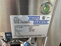 2011 MOD-U-SERVE MCT-HF3-MOD MODULAR HOT FOOD SERVING COUNTER