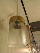 CHANDELIER OR PENDANT AS SHOWN * REFER TO PHOTOS * BUYER RESPONSIBLE FOR REMOVAL - BRING TOOLS AND LADDER AS ITEMS ARE CEILING MOUNTED 12'-14' CEILING HEIGHT*