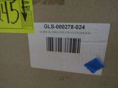 CONTENTS OF SHELF, ASSORTED GLASS GLOBES, HALOGEN PICTURE LIGHTS, HARDWARE, PARTS, ETC.