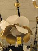 CHANDELIER OR PENDANT AS SHOWN * REFER TO PHOTOS * BUYER RESPONSIBLE FOR REMOVAL - BRING TOOLS AND LADDER AS ITEMS ARE CEILING MOUNTED 12'-14' CEILING HEIGHT*