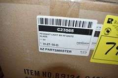 MIXED PALLET INCLUDING ICE MAKER KIT, 2" FAUX WOOD BLINDS, PENDANT LIGHTS ETC.