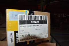 MIXED PALLET INCLUDING REGISTER 10" X 6" OPENING, PULL EDGE, DUPLEX PLATES ETC.