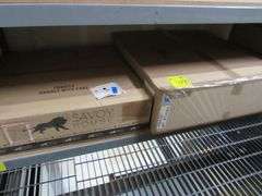 LOT OF (3) BOXES, (1) SAVOY HOUSE 7-7772-6-180 PENDANT, (1) M100103NB PENDANT, (1) SAVOY HOUSE 3-321-4-89 PENDANT