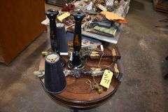 (2) TABLES SOLD WITH CONTENTS OF DÉCOR AS SHOWN