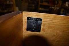 MODERN HISTORY 6-DRAWER CHEST, WOOD - APPROX. 54" X 23" X 41"