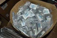 MIXED PALLET INCLUDING CABINET PULLS, TOWEL BARS, KWIKSET KNOBS ETC.