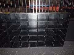 30 Compartment Cubby Storage Unit 6' X 1'2" X 4'