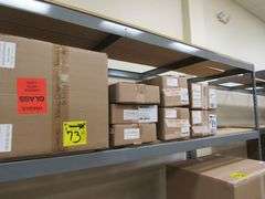LOT OF APPROX. (8) BOXES OF ASSORTED VISUAL COMFORT PRODUCTS, SHADES, LYNDSIE SMALL SCONCES, PENDANT #MF5181BZ-CG & REPLACEMENT PARTS, ETC.